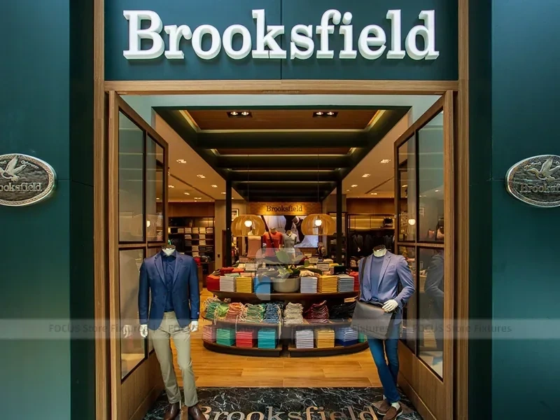 Brooksfield Mall Storefront Window Display