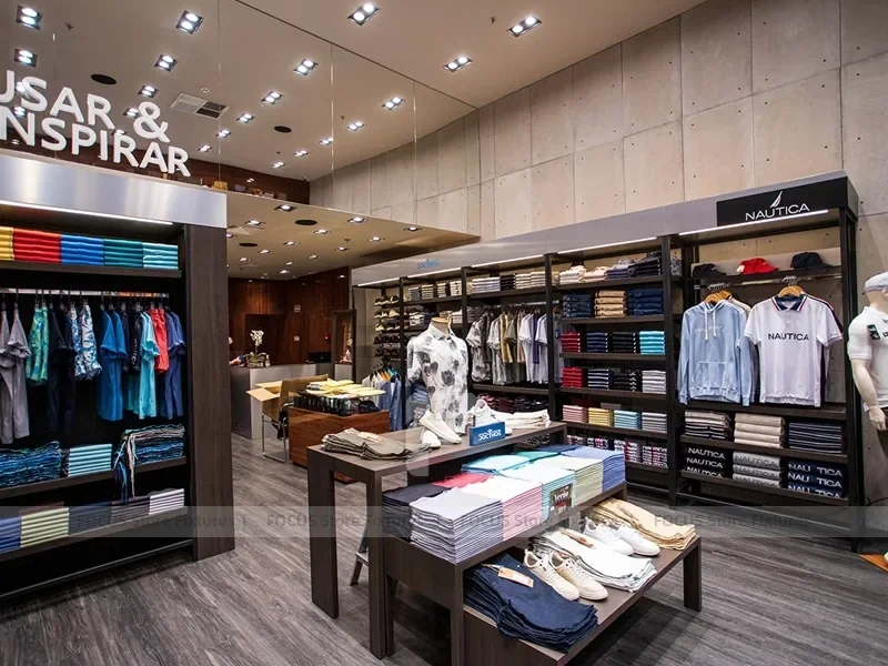 Caesar Inspira Menswear Wall and Table Display