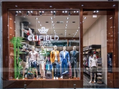 Caesar Inspira Menswear Wall and Table Display