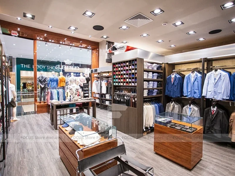 Caesar Inspira Menswear Wall and Table Display