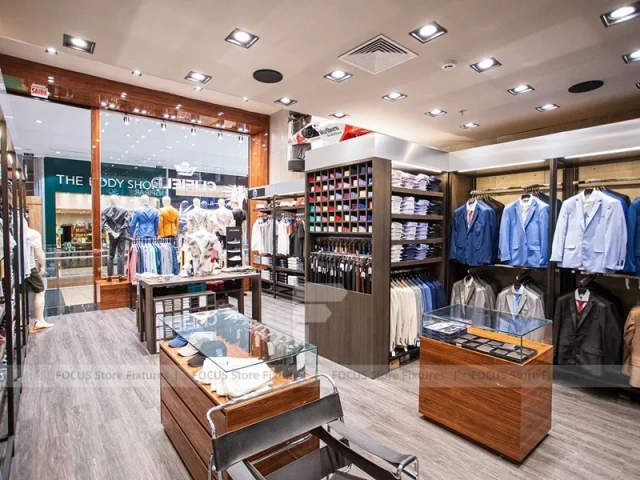 Caesar Inspira Menswear Wall and Table Display