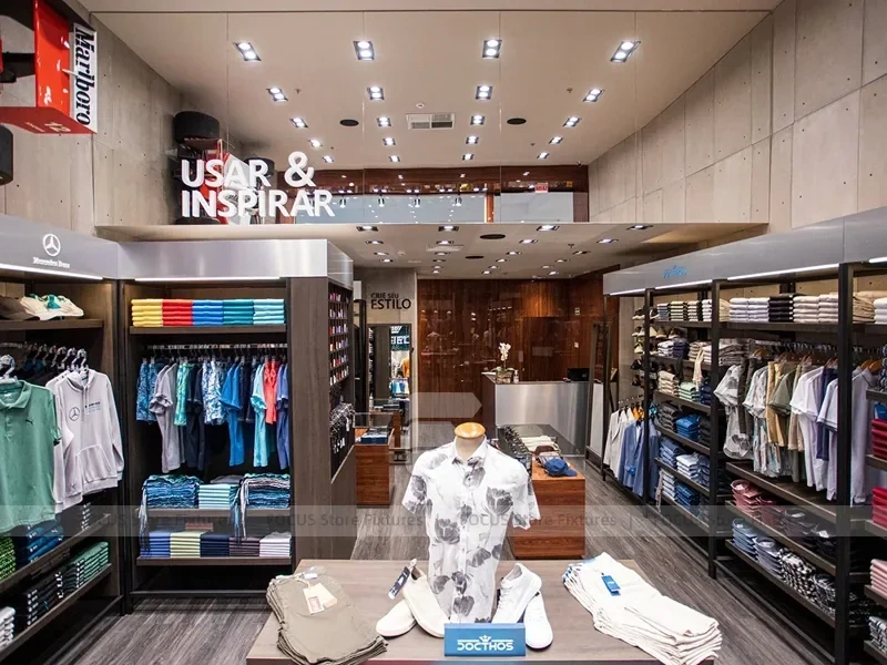 Caesar Inspira Menswear Wall and Table Display