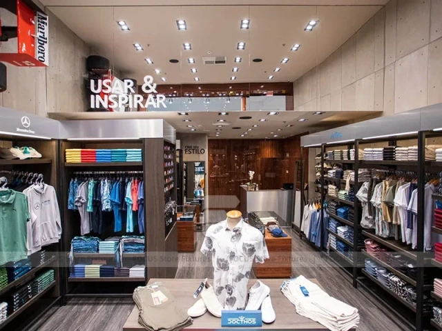 Caesar Inspira Menswear Wall and Table Display