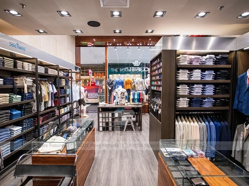 Caesar Inspira Menswear Wall and Table Display
