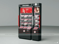 Chejuan Black Lip Cosmetics Display Wall