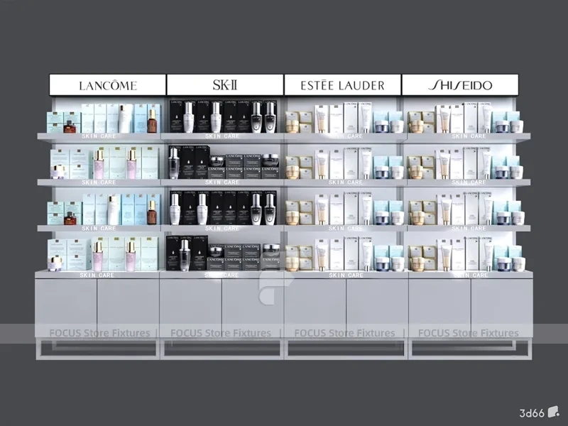 Chejuan Black Lip Cosmetics Display Wall