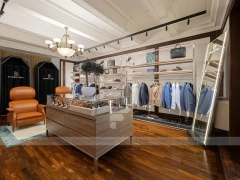 Classic Menswear Staircase Store Display