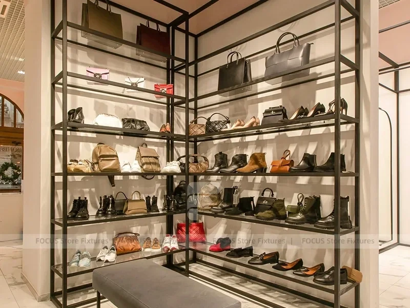 Cream Fashion Boutique Marble Table Display