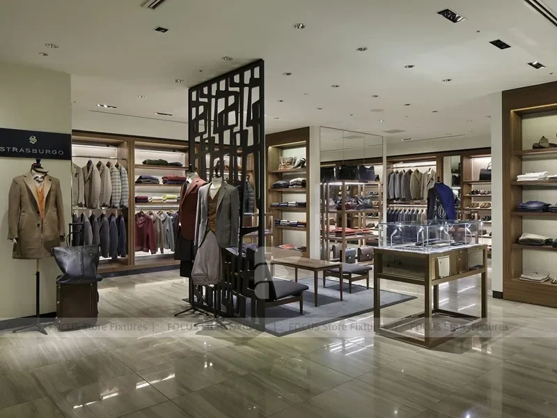 Decorative Screen Menswear Store Display
