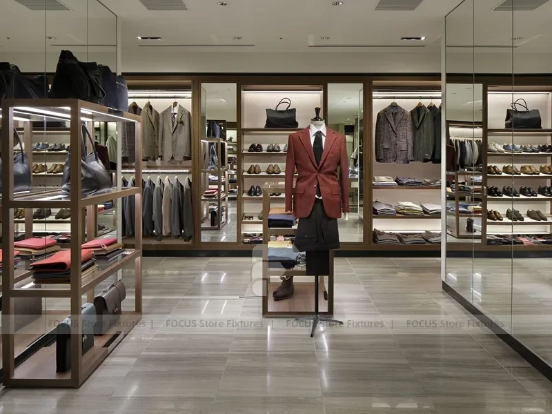Decorative Screen Menswear Store Display