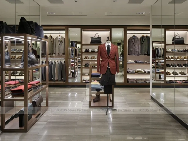 Decorative Screen Menswear Store Display