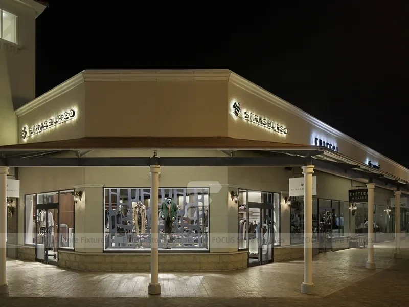 Decorative Screen Menswear Store Display