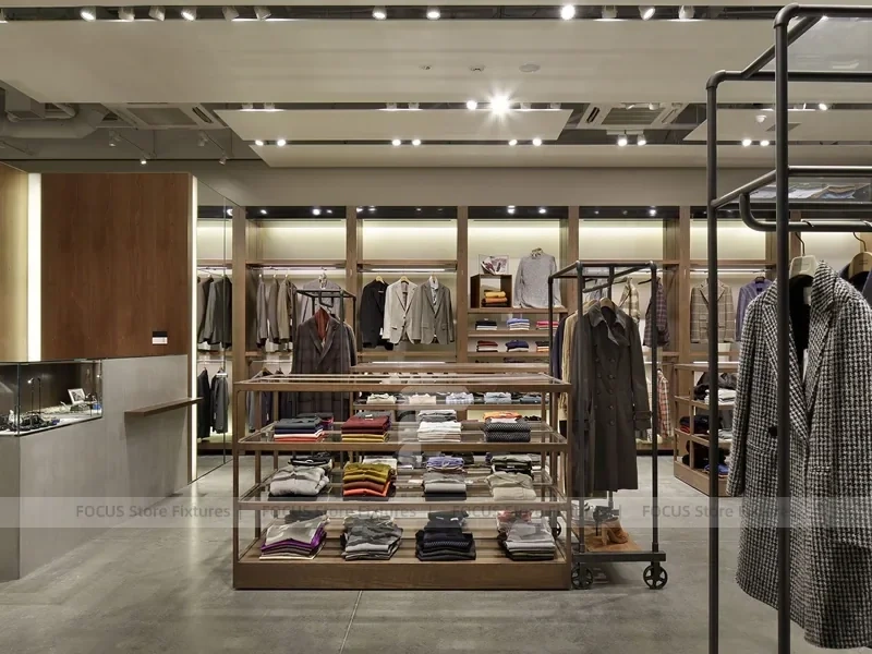 Decorative Screen Menswear Store Display