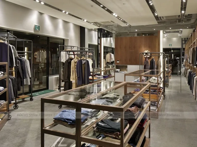 Decorative Screen Menswear Store Display