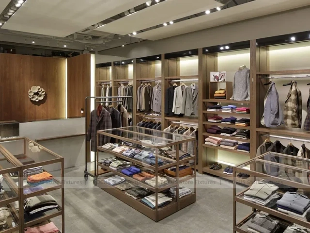 Decorative Screen Menswear Store Display