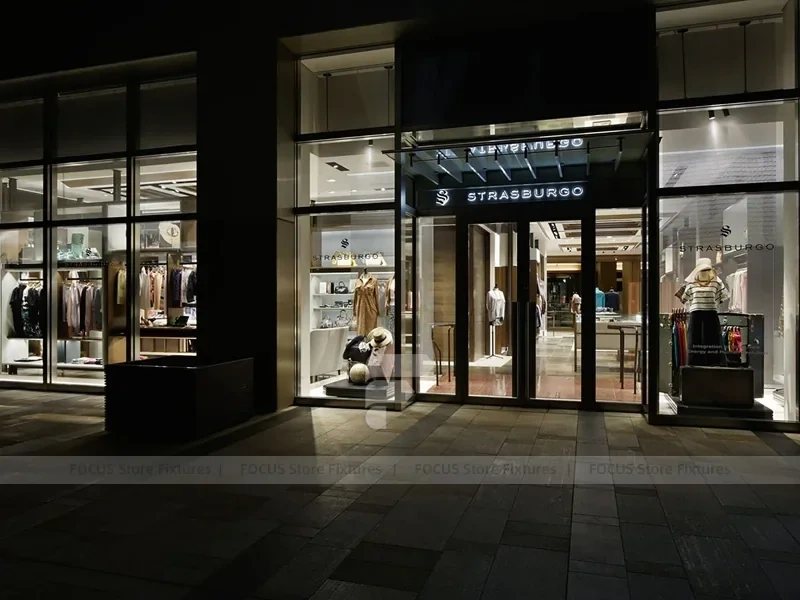 Decorative Screen Menswear Store Display