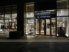 Decorative Screen Menswear Store Display