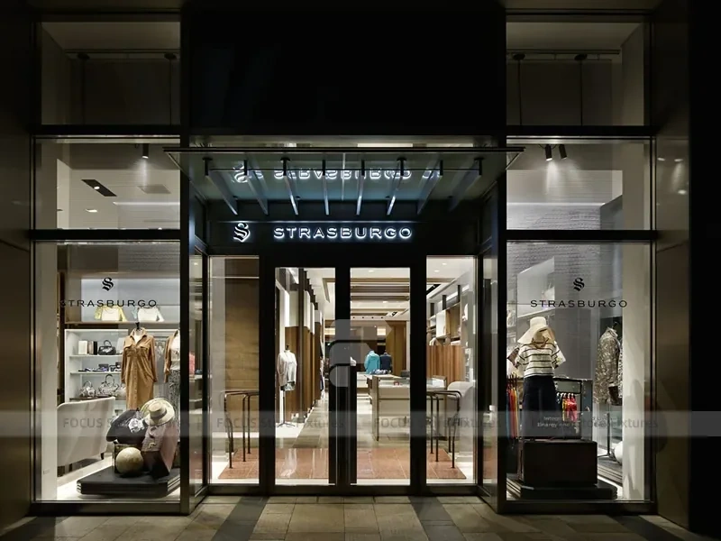 Decorative Screen Menswear Store Display