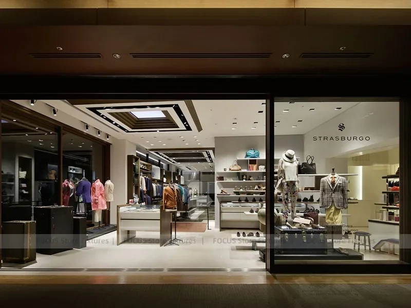 Decorative Screen Menswear Store Display