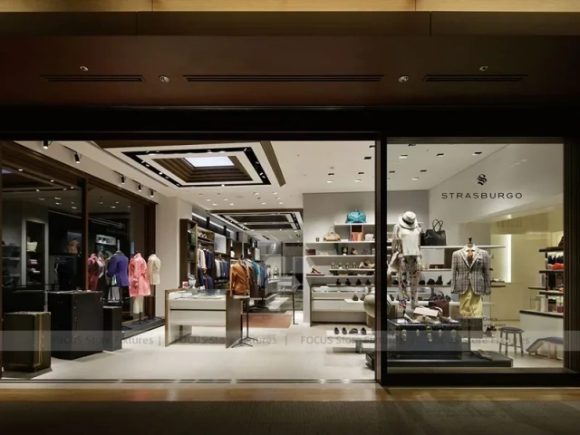 Decorative Screen Menswear Store Display