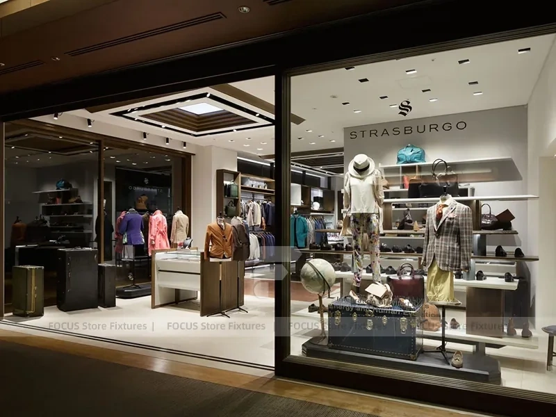 Decorative Screen Menswear Store Display