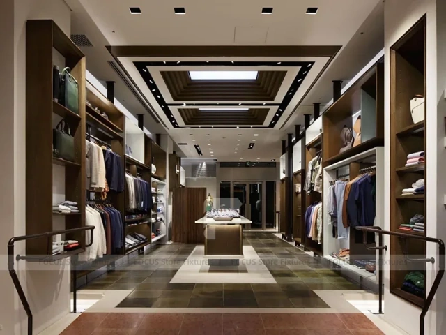 Decorative Screen Menswear Store Display