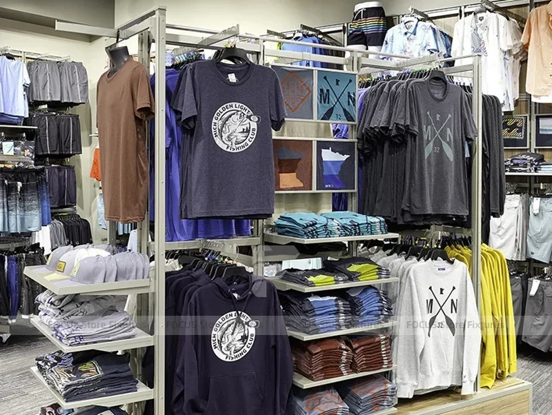 Denim Apparel Table and Mannequin Display