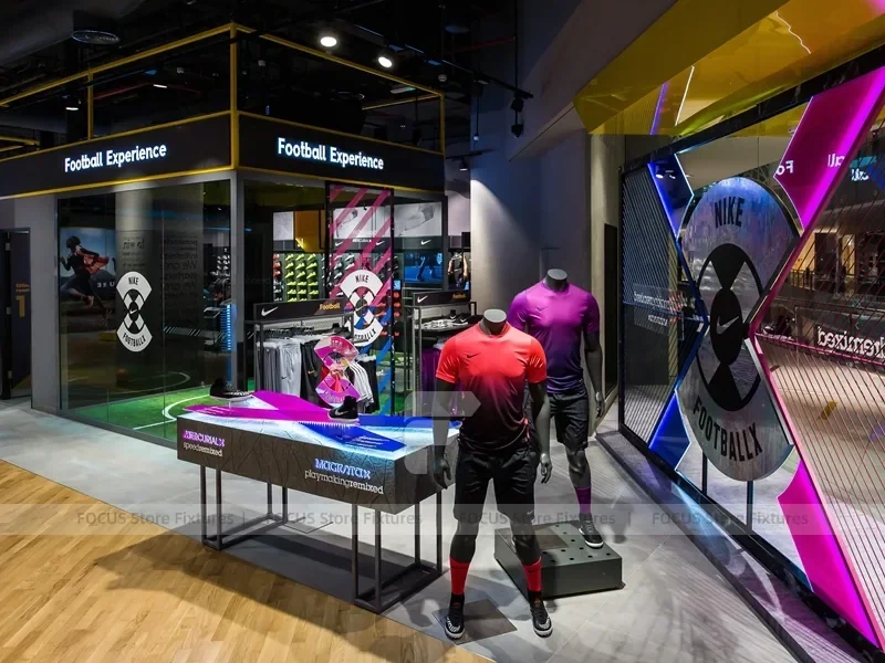 Football Experience Sports Retail Display