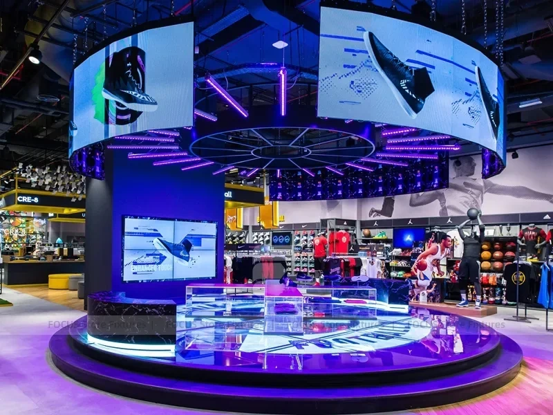 Football Experience Sports Retail Display