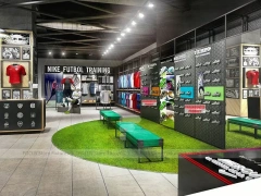Football Experience Sports Retail Display
