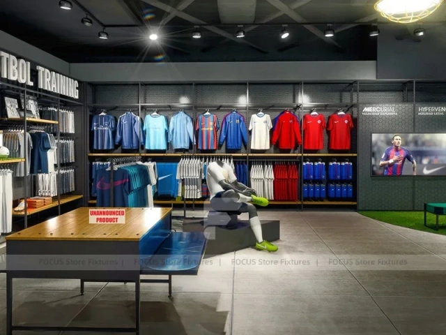 Football Experience Sports Retail Display
