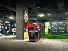 Football Experience Sports Retail Display