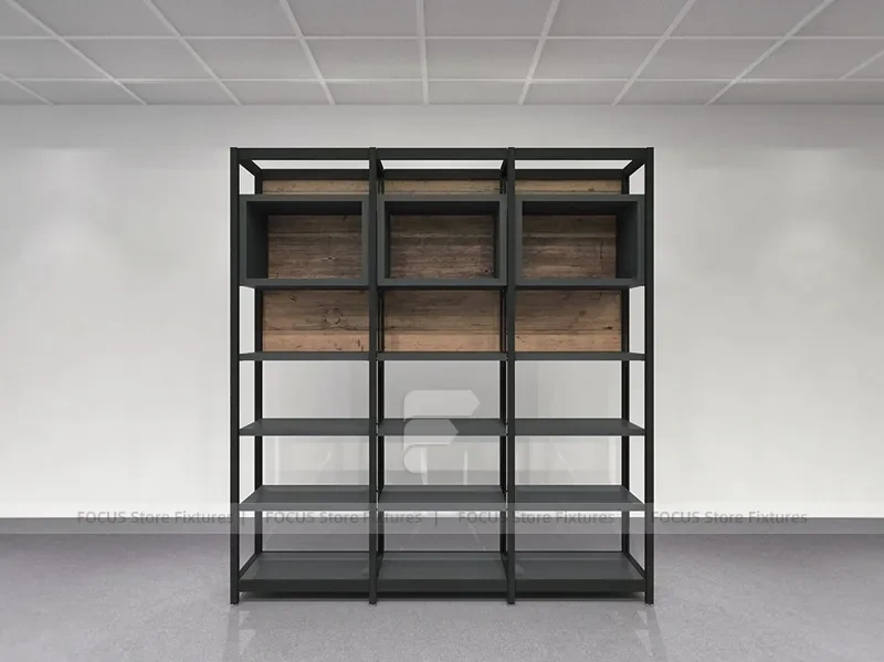 Gaiser Bike Shop Metal Wall Shelving Display