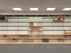 Gaiser Bike Shop Metal Wall Shelving Display