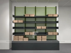 Gaiser Bike Shop Metal Wall Shelving Display