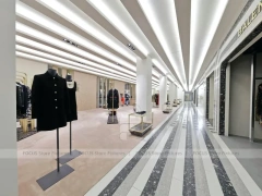 Gold Frame Fashion Boutique Lounge Display