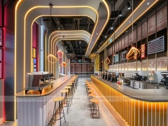 Gold Line Beverage Bar Seating Layout