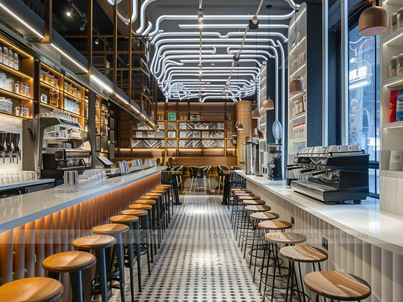 Gold Line Beverage Bar Seating Layout