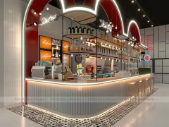Grand Red Dessert Beverage Hall