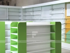 Green End Pharmacy Gondola Fixture Set