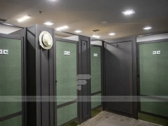 Green JCanedo Menswear Storefront Display