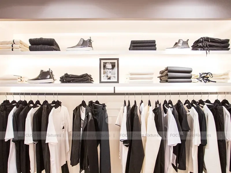 Green JCanedo Menswear Storefront Display