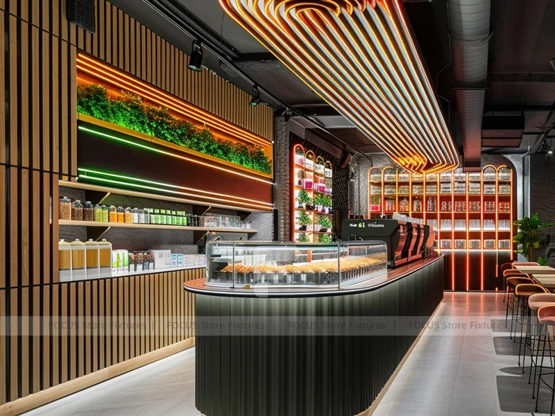 Green Line Juice Bar Corner Kiosk