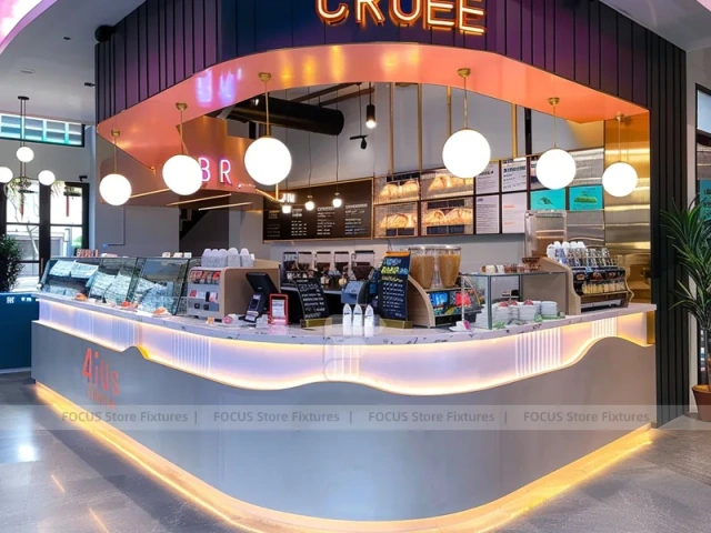 Green Line Juice Bar Corner Kiosk