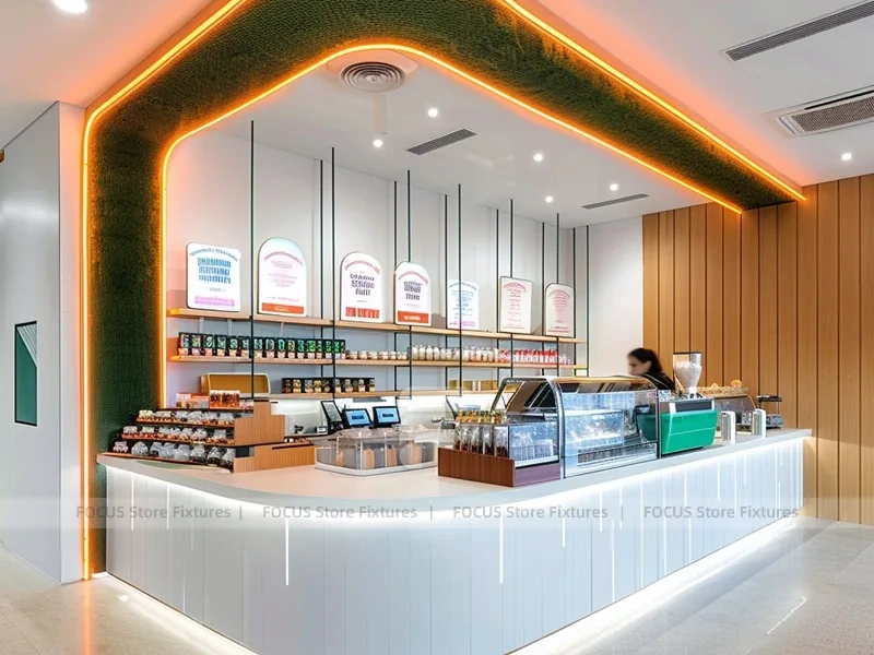 Green Line Juice Bar Island Kiosk
