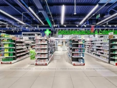 Industrial Ceiling Pharmacy Gondola Display System