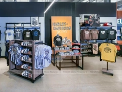 Industrial Team Apparel Hanging Rack Display