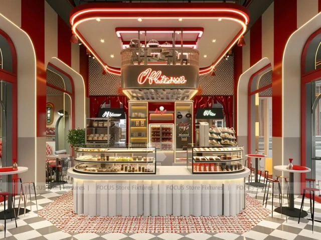 Jux Coffee Island Bar Layout