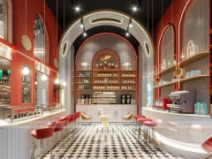 Jux Coffee Island Bar Layout