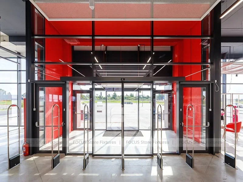 Large White Kids Fashion Store Interior Display